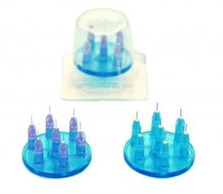 Multi-Injektor Adapter rund mit 5 x 30G 6mm Mesonadeln