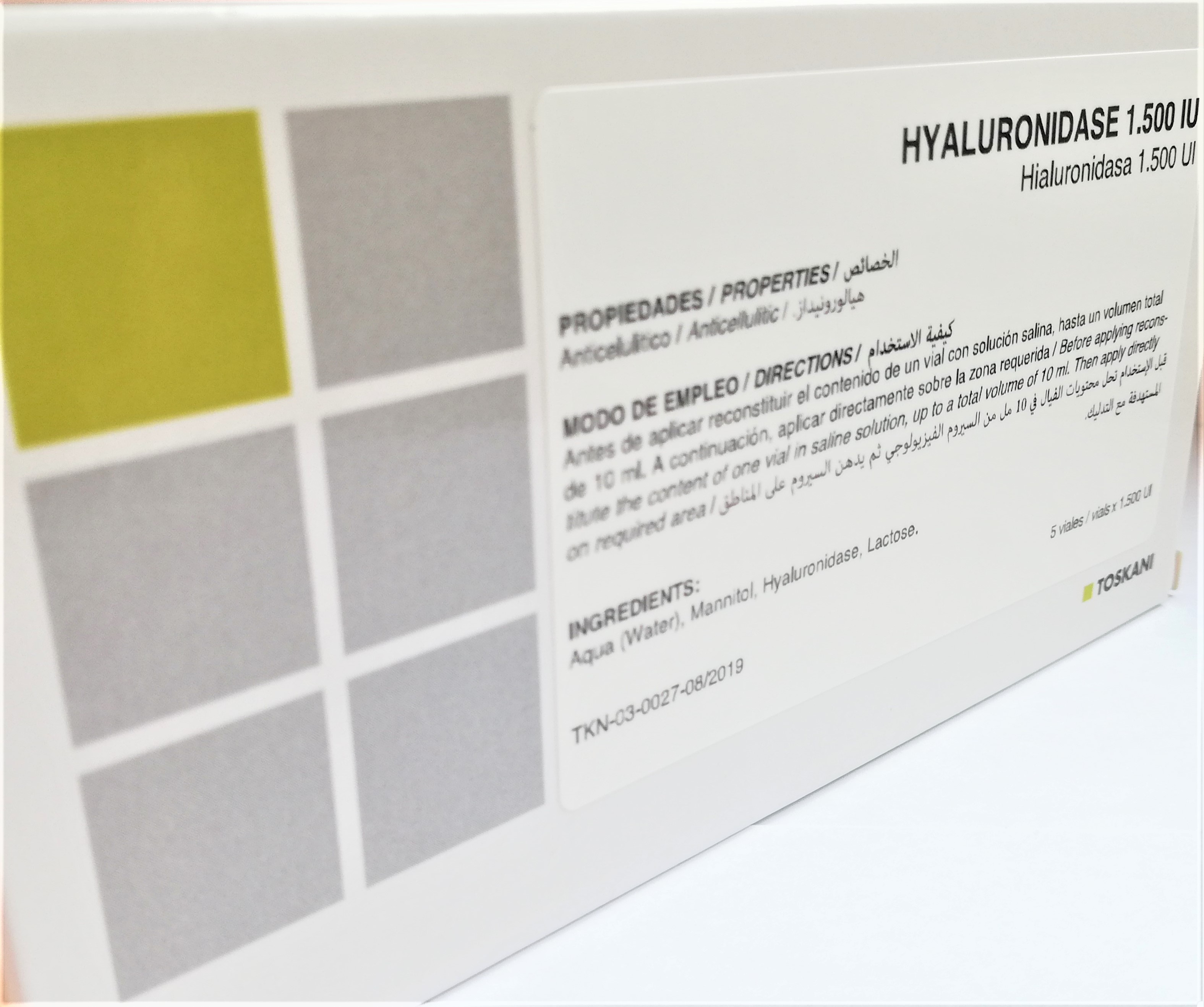 Hyaluronidase 1.500 IU (Trockenextrakt)