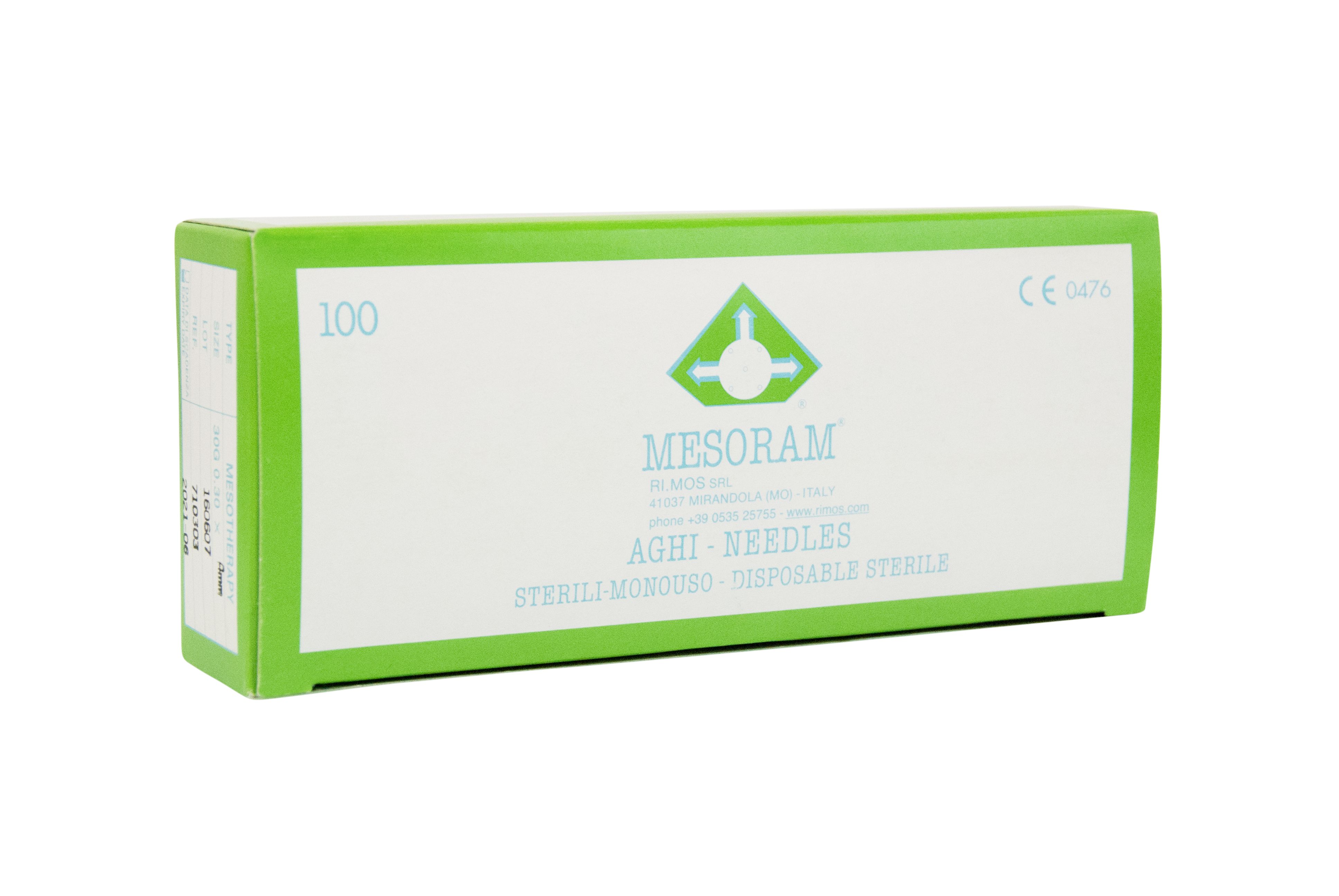 Mesoram Nadeln 30 G (0,3x6mm)