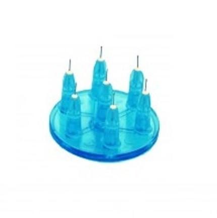 Multi-Injektor Adapter rund mit 7 x 30G 4mm Mesonadeln